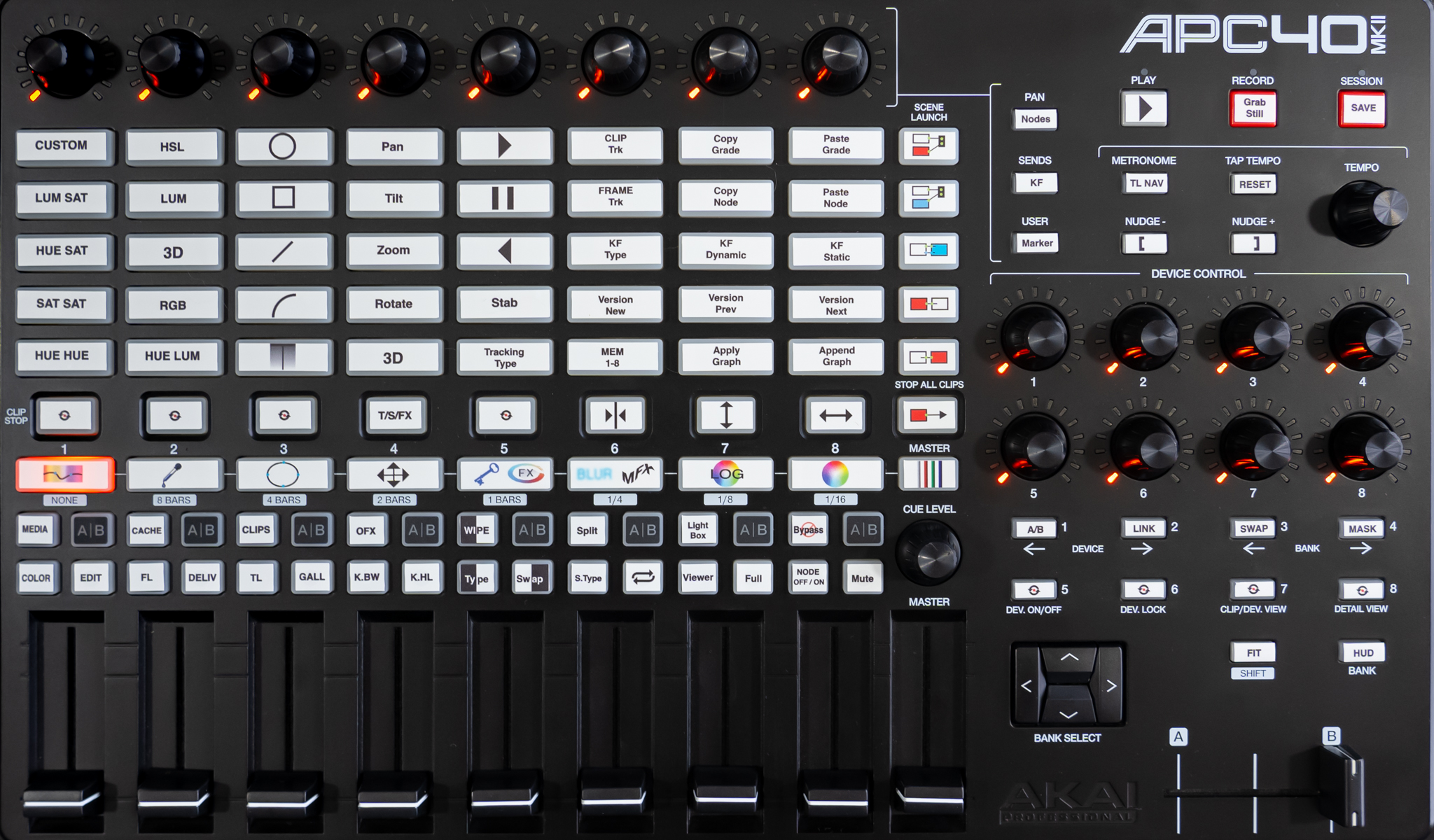 APC40 MK2 DaVinci Resolve Controller